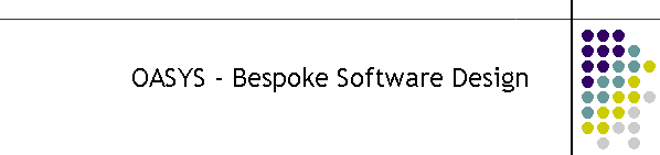 OASYS - Bespoke Software Design